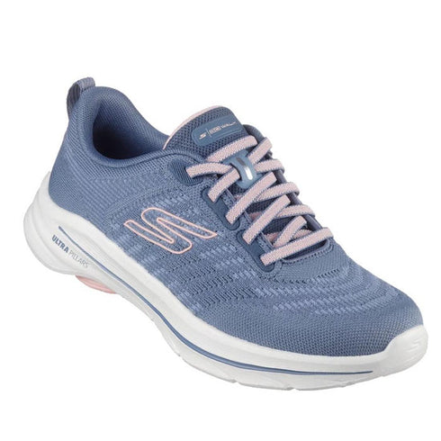 Womens Skechers Go Walk 8 Blue Pink